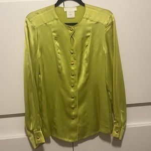 Escada By Margaretta Silk Blouse US 6/36